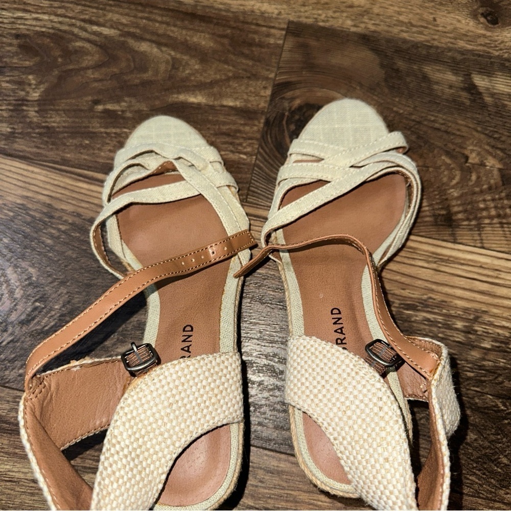 Women’s Lucky Brand Kalley Espadrille Wedge Sandals size 8.5 - Picture 13 of 14